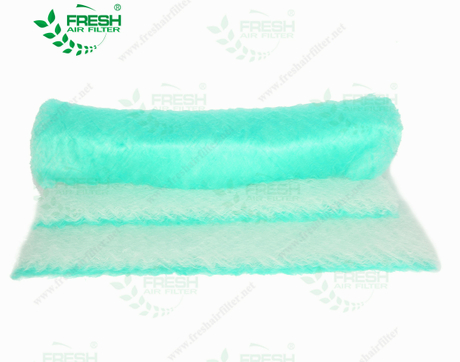 Paint Arrestor Fiberglass Floor Filter, Paint Stop Filter Media