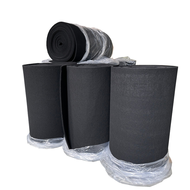 Exhaust Gas Purification Activated Carbon Synthetic Fiber Media