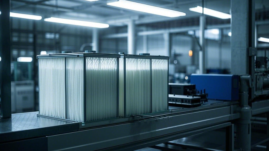 Fiberglass filter media