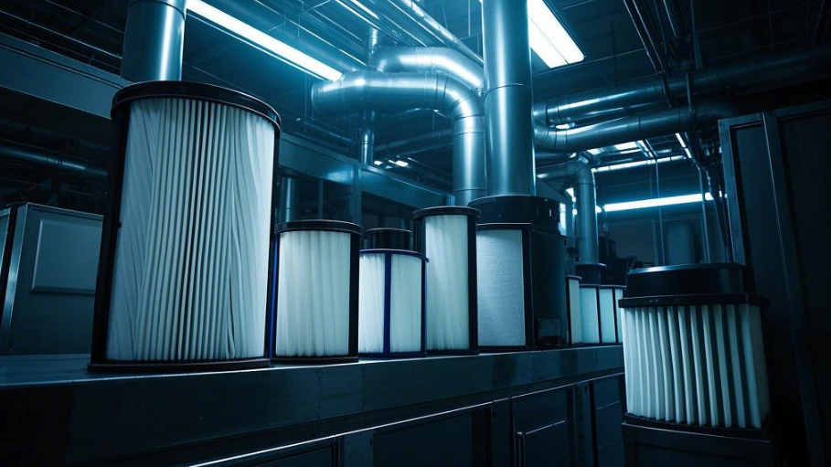 Fire retardant filter media