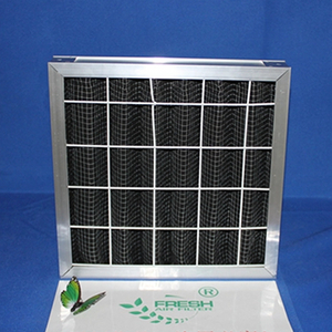 FRS-ACZD-A1-G4-E0 Odor Removal Activated Carbon Pleated Pre Air Filter