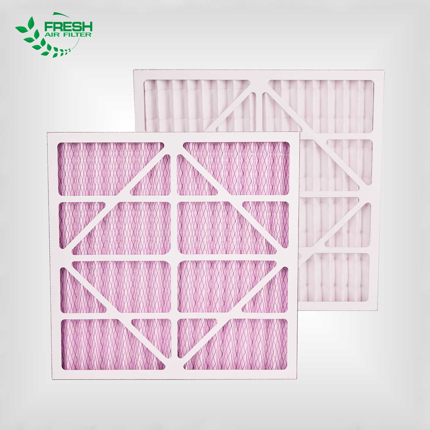 Cardboard Frame Pleated Panel Pre-filter