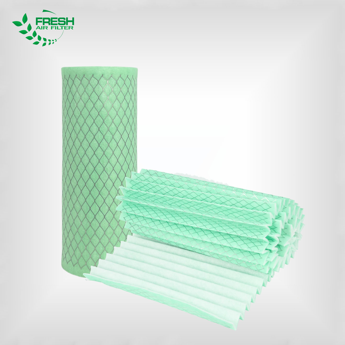 Laminated Mesh Pre‑filter Roll for Pleated Air Panel Filter