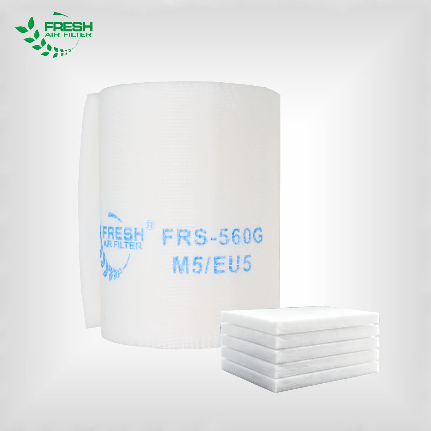 FRS‑600G F5 High Dust Holding Paint Booth Ceiling Filter Media