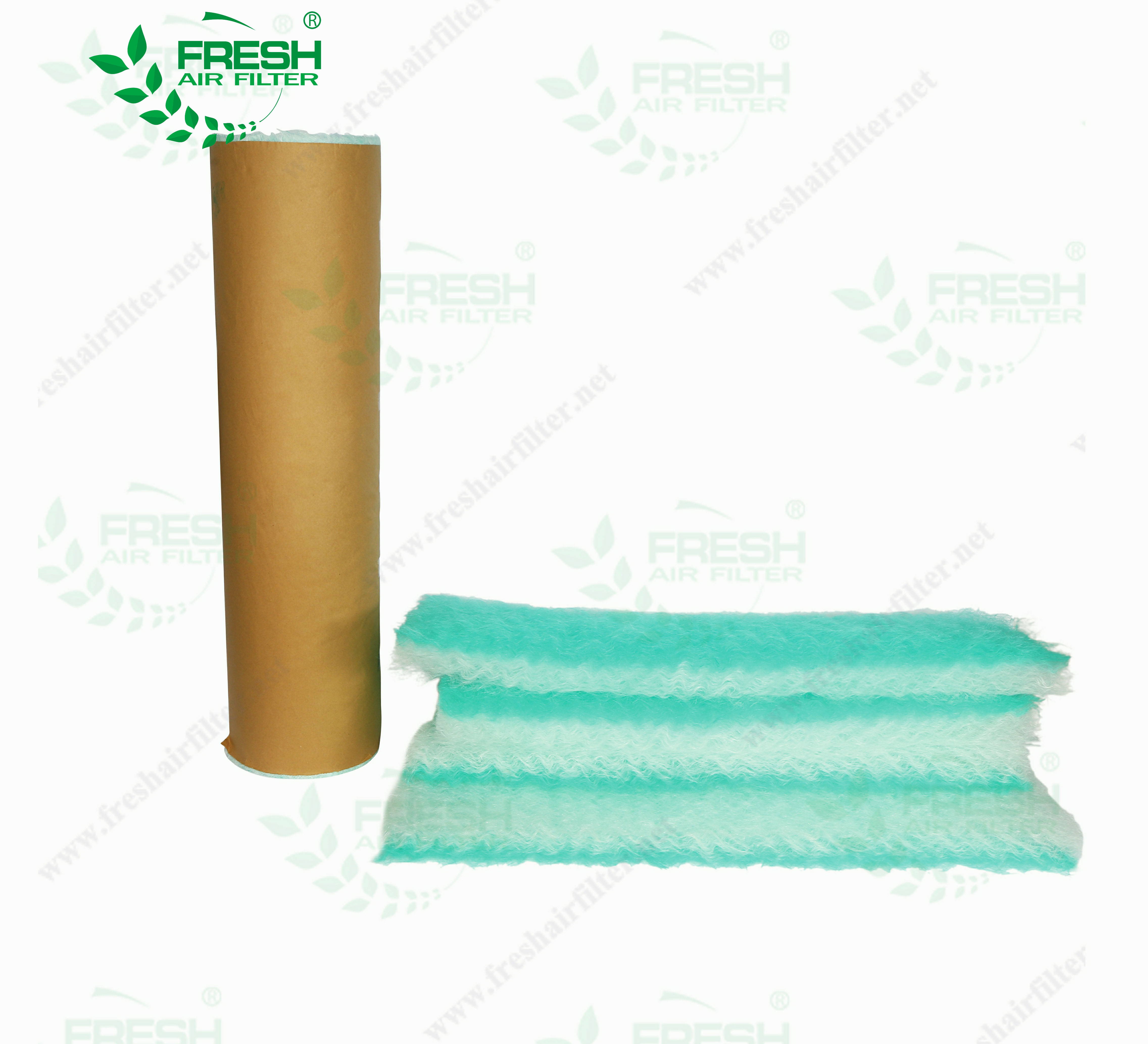 Paint Stop Filter Media Application