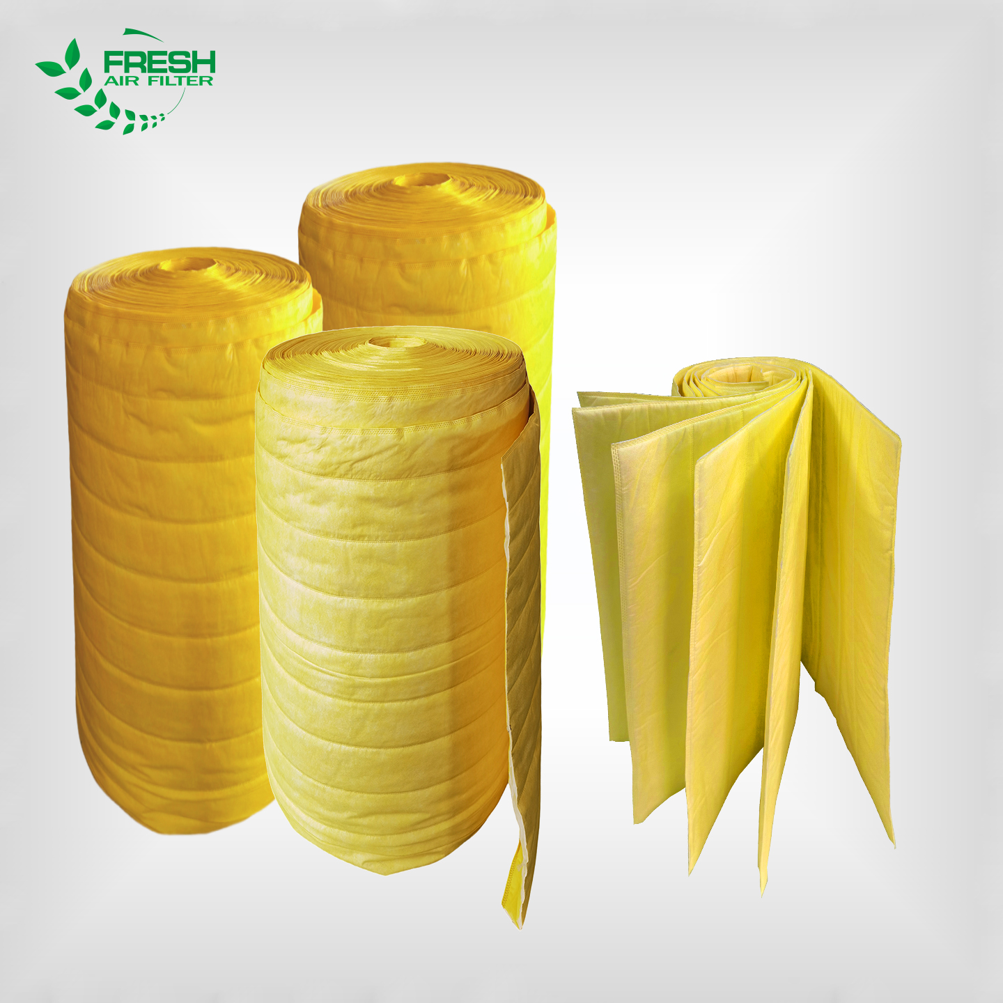 G4~F9 Multi‑layer Non‑woven Filter Roll for Bag & Pleated Panel Filters