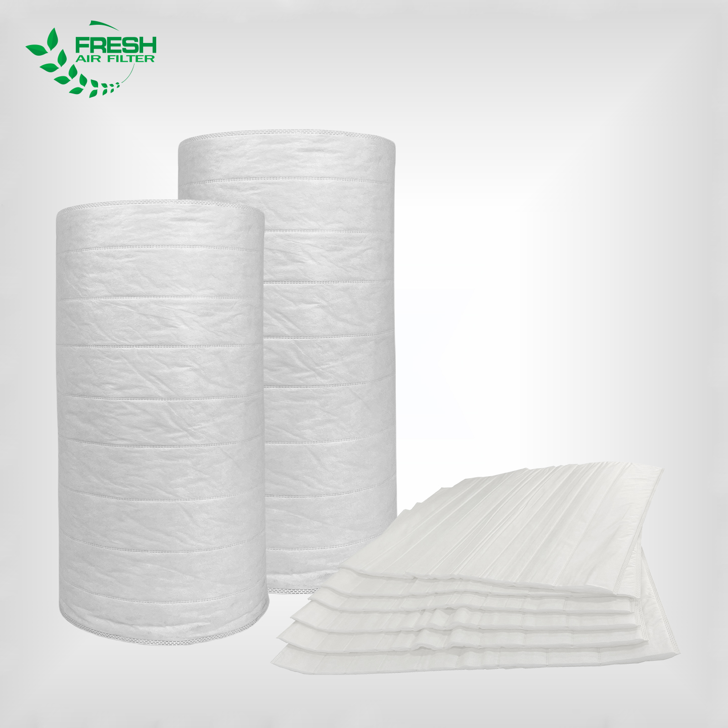 G4~F9 Multi‑layer Non‑woven Filter Roll for Bag & Pleated Panel Filters