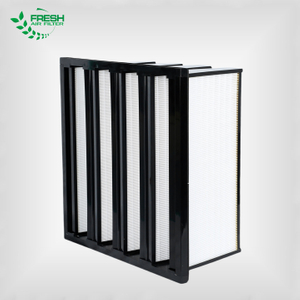 Plastic Frame V-Bank Air Filter