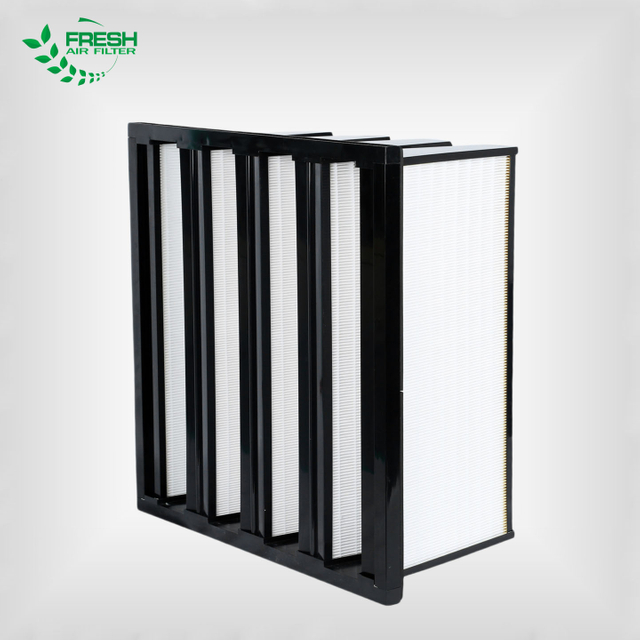 Plastic Frame V-Bank Air Filter