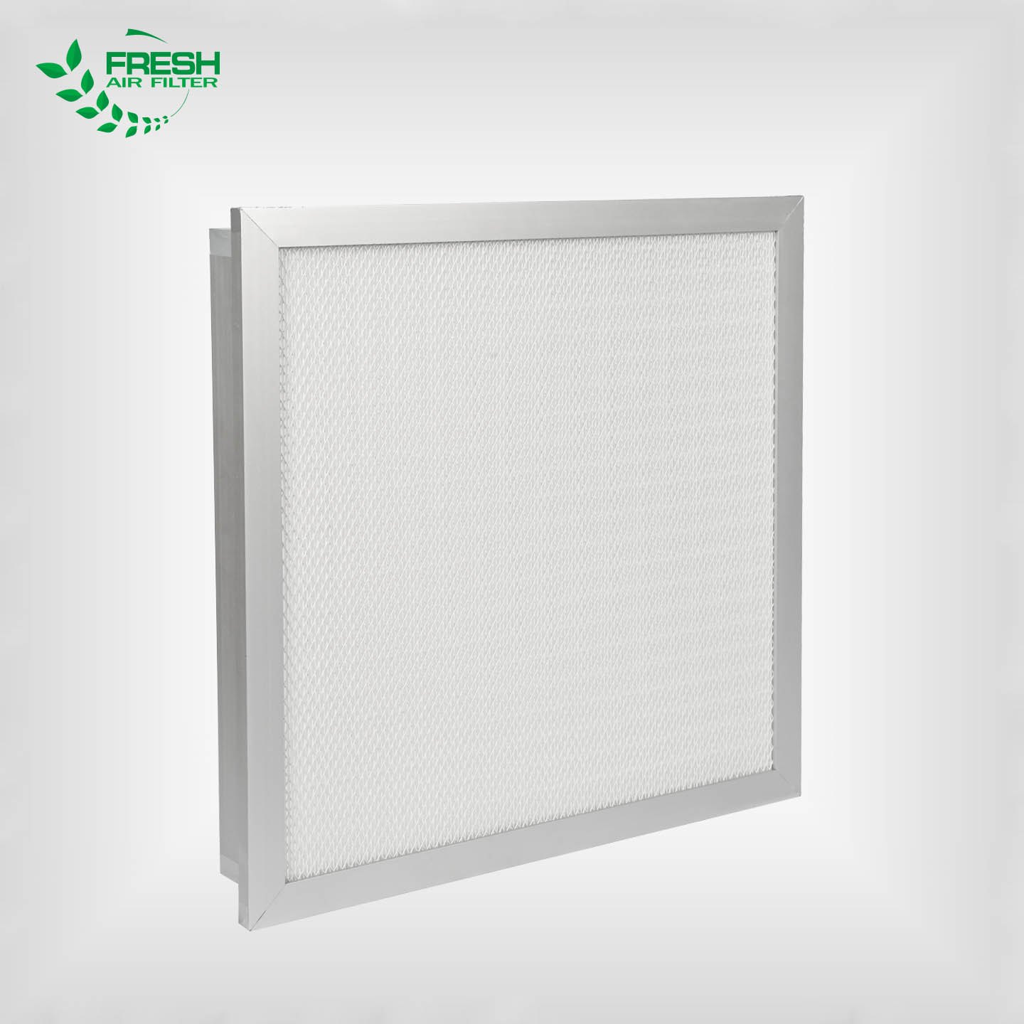 H13 Gel Seal Mini-Pleat HEPA Filter For Cleanroom HVAC